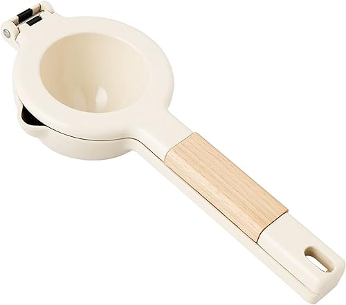 Exprimidor de cítricos, Exprimidor manual de metal Exprimidor de limón con mango de madera, Exprimidor de cítricos de mano Herramienta de cocina