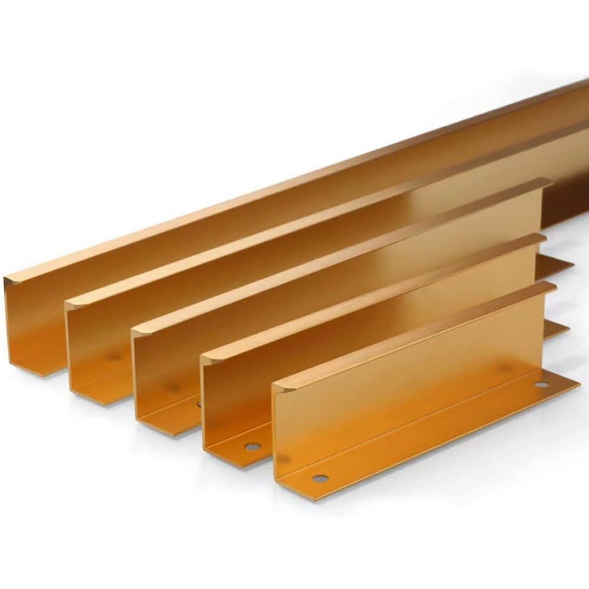 Niewidoczne klamki do drzwi ze stopu aluminium – 2 szt. gałek do drzwi szafki do komody, szafy i szafek