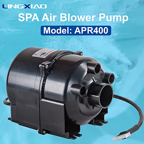 Image of SPA Air Blower, 220-240V Hot Tub SPA Air Blower, 1 /2 HP Input Power (Model: APR400-V1)