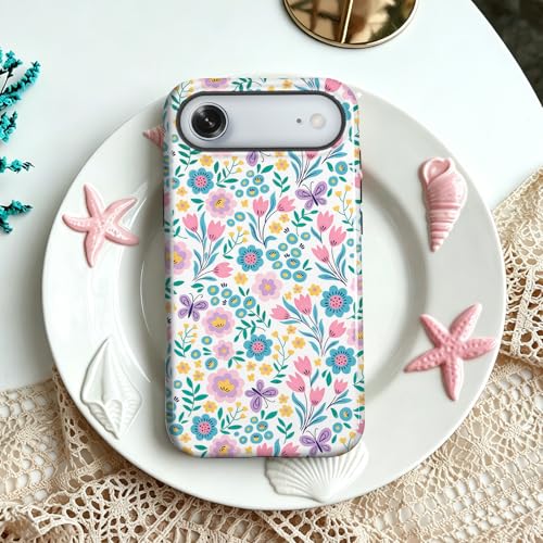 Turenature Compatible with iPhone 17 AIR Case Cute Floral Print-Style-11 - image 7