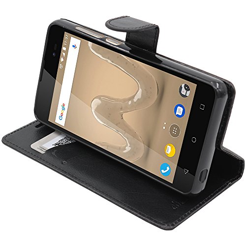ebestStar - Coque Compatible avec Wiko Sunny 2 Plus Etui PU Cuir Housse Portefeuille Porte-Cartes...