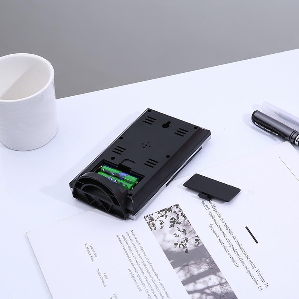 Weather Clock Electronic Air Temperature Humidity Hour Meter Thousand Calendar Alarm Screen