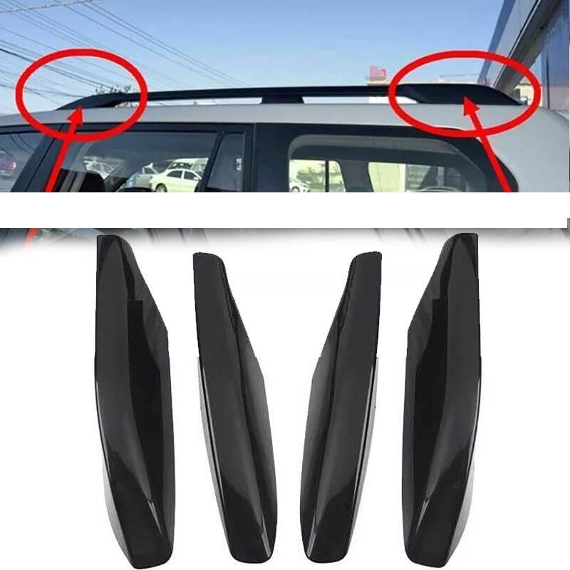 4 Couvercles d'Extrémité pour Barres de Toit de Lexus GX 470 2003-2009 - 2
