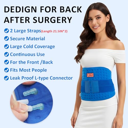 Image of Cold Therapy Ice Machine for Lower Back /Stomach After Surgery Pain Relief