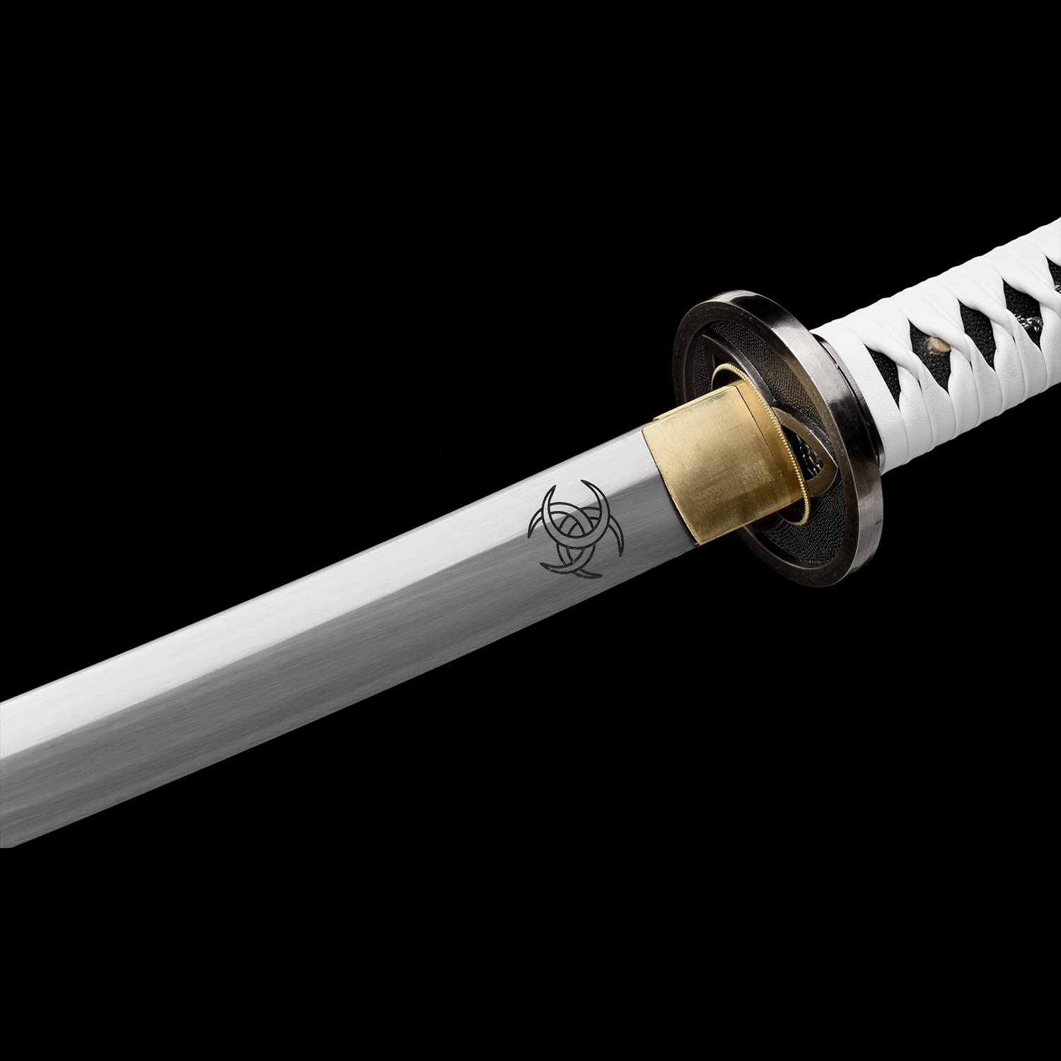 Espada samurái | Espadas katanas tradicionales forjadas a mano, samurái de anime japonés auténtico | Colección de katanas de acero de alto carbono, afilada espiga completa (Dth) 5