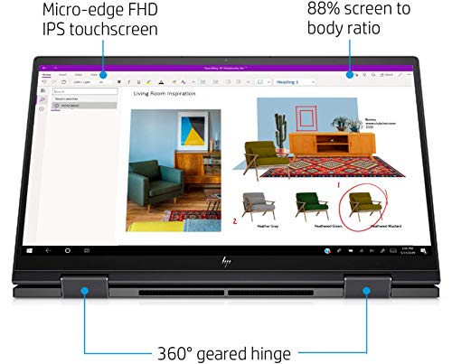 Newest Hp Envy X360 2 In 1 15.6 Fhd Touchscreen Laptop, Amd 4Th Gen 8-Core Ryzen 7 4700U (Beat I7-8550U), 32Gb Ram, 1Tb Pcie Ssd, Backlit Keyboard, Fingerprint Reader, Windows 10 (Renewed) #TOP1