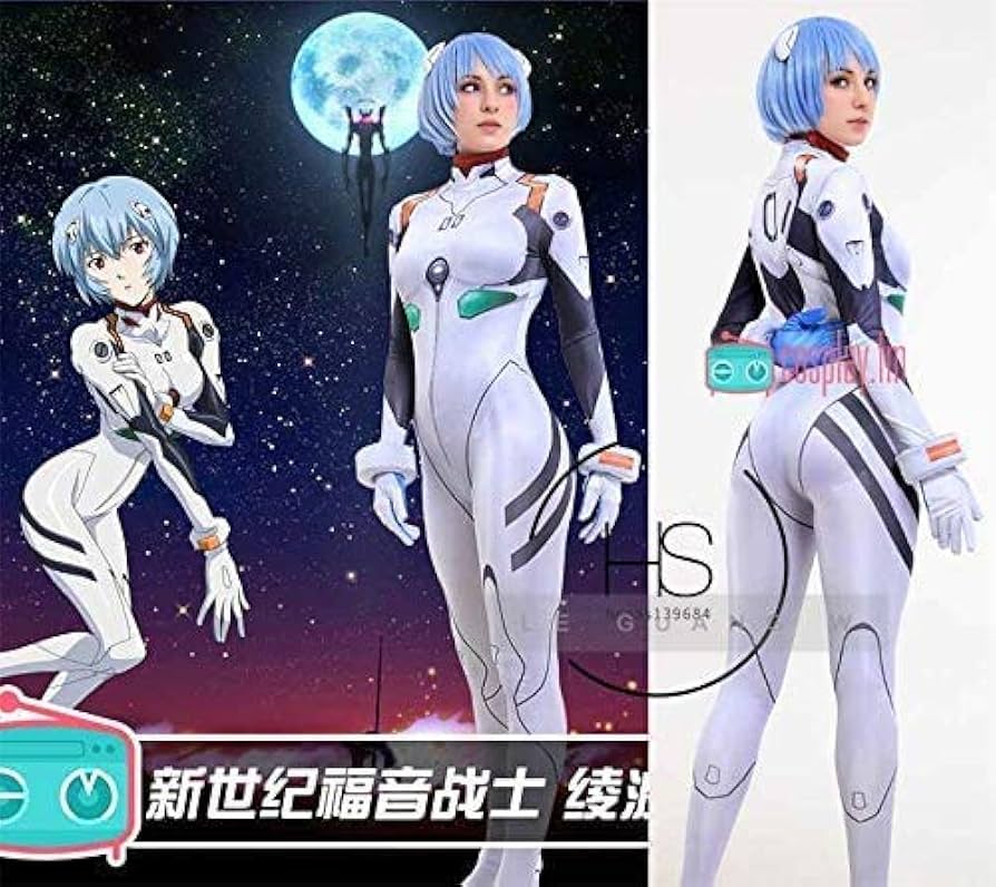 エヴァンゲリオン 綾波レイ プラグスーツ コスチューム Amazon.co.jp: 綾波レイ プラグスーツ コスプレ衣装 新世紀