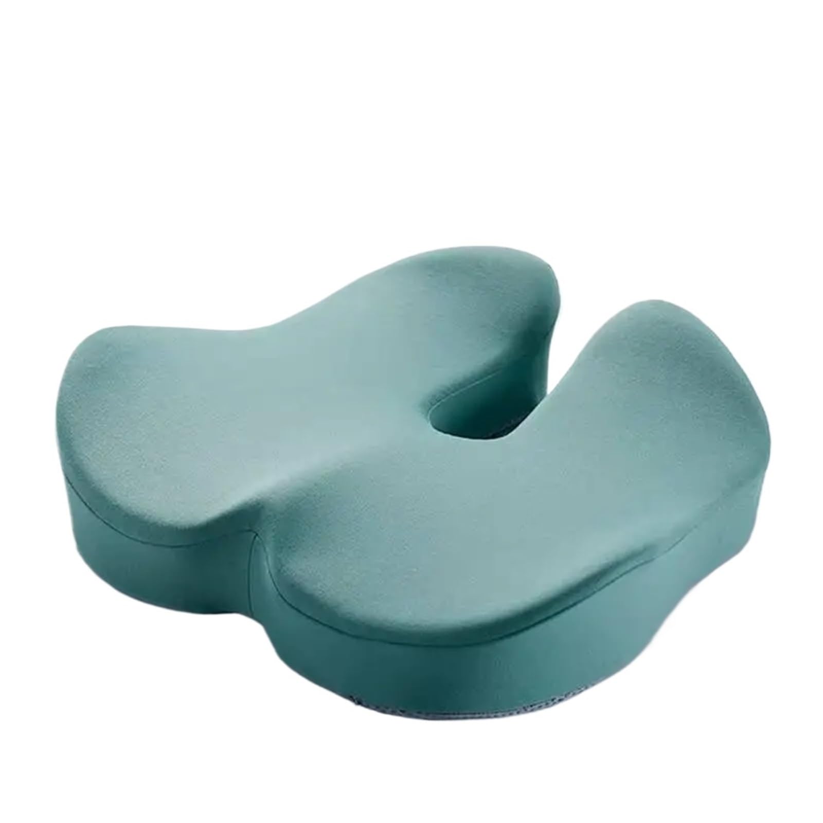 GYTTDERFL Office Chair Cushion Lumbar Back Support Chair Comfortable Massage Pillow Memory Foam Orthopedic Seat Cushion(Matcha green)