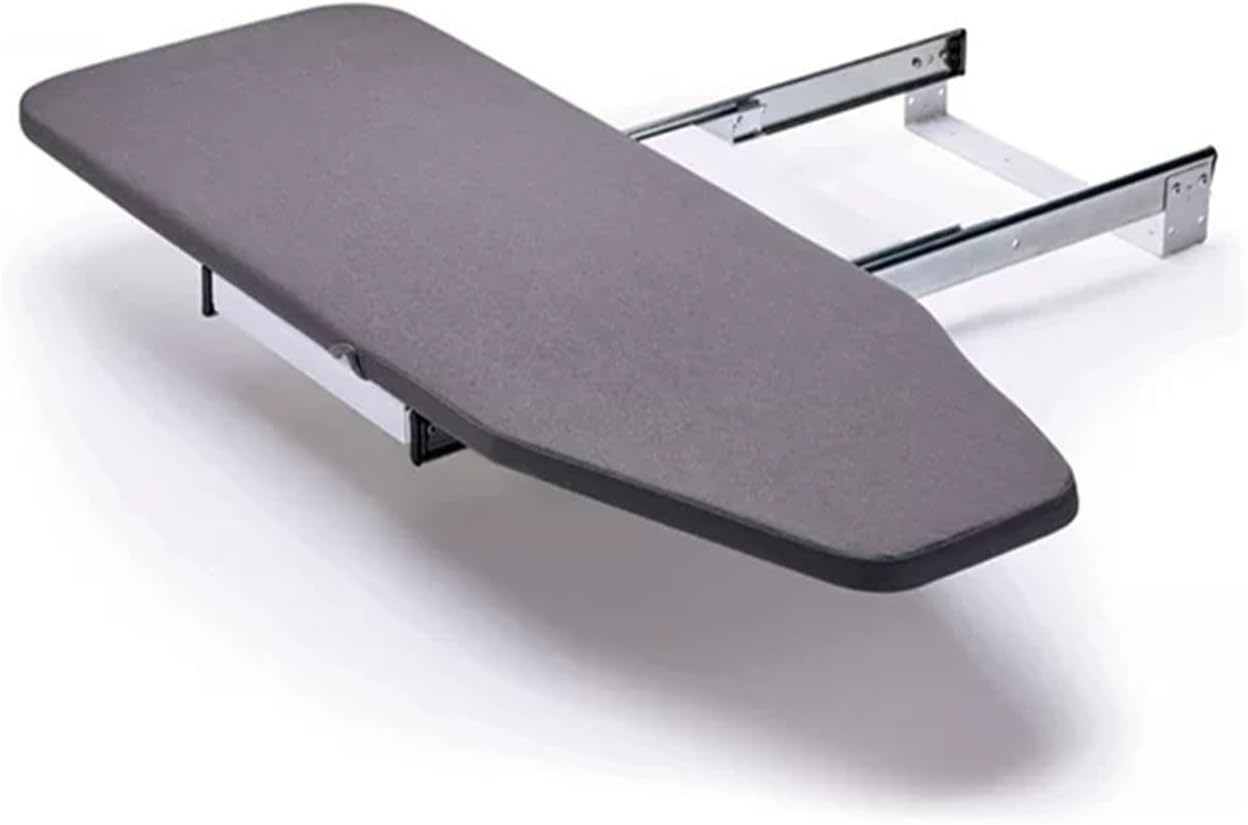 Pull Out Ironing Board,180 Rotation Retractable Ironing Table,with Heat Resistant Ironing Cover,Load-Bearing 20 Kg for Apartment Small Room(Color2)