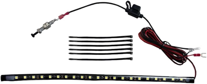Car Under Hood LED Light Kit, 12V Waterproof Car Under Hood Work Inspection Lights, Automatic On/Off Vehicle LED Strip, Universal Auto Lights Bars for Cars, Trucks, SUVs 5050