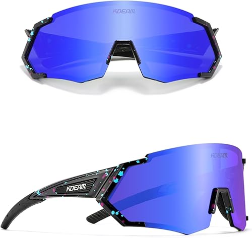 Miniatura 81 de Gafas de sol polarizadas deportivas para mujeres y hombres, UV400, gafas de ciclismo, béisbol, correr, pesca, al aire libre, resistentes al viento