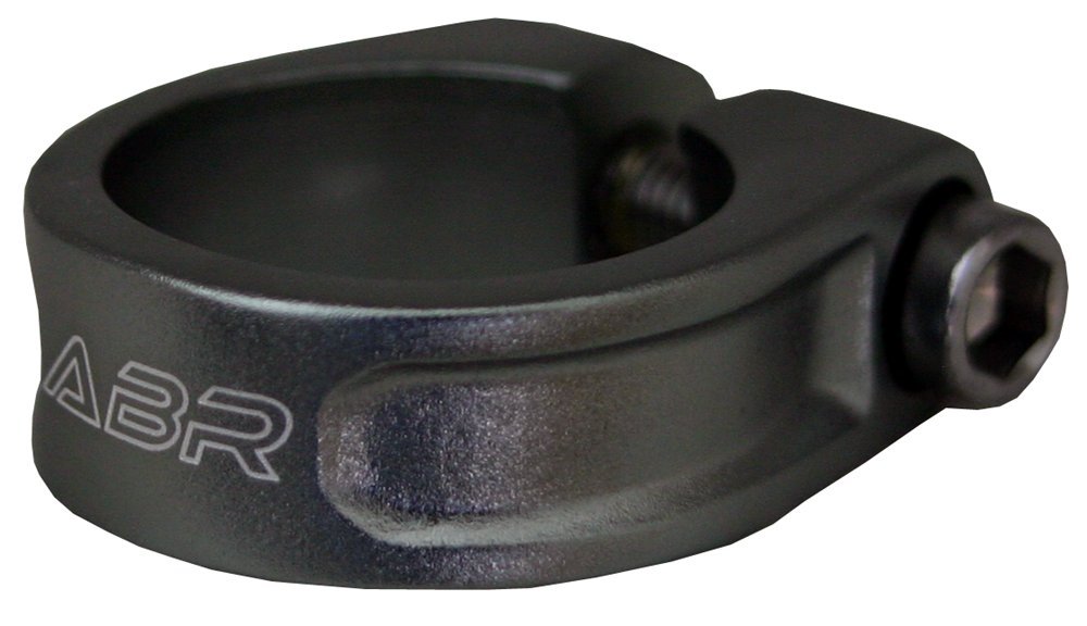ABR Orbiter Lightweight Bolted Bike Seat Pin Post Bolted Clamp XTR Grey 31.8mm