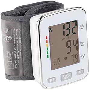 Newgen Medicals Handgelenk-Blutdruckmessgerät mit XL-Display