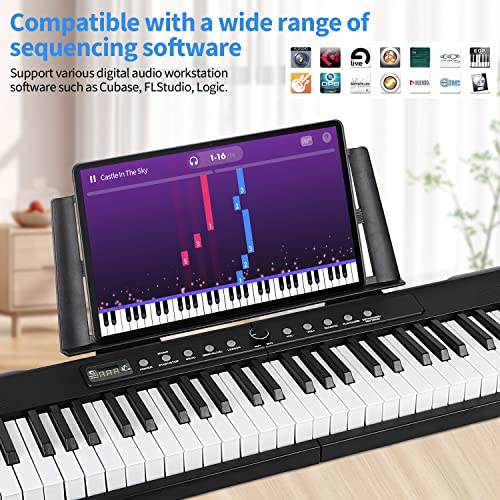 88-Key Digital Piano with Weighted Action