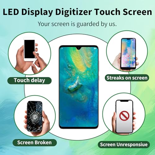 Image of TFT Display [No Fingerprint Function] Compatible with Google Pixel 9A [6.3 inch] GXQ96 Screen Touch Digitizer Assembly Black LCD Display with Repair kit
