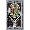 Rosemarie-Collections-Religious-Saint-Medal-Pendant-Necklace-24 Rosemarie Collections Religious Saint Medal Pendant Necklace (St Raphael)