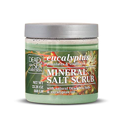 Dead Sea Collection Minerals Salt Scrub Body Nurturing Salts & Essential Oil (Eucalyptus, Package of 1)