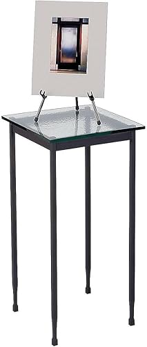 Miniatura 5 de Cuarteto mesa instantsel, 35,56 cm de alto, acero, Negro (28E)., Negro