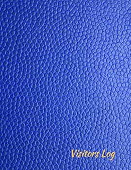 Paperback Visitors Log Book