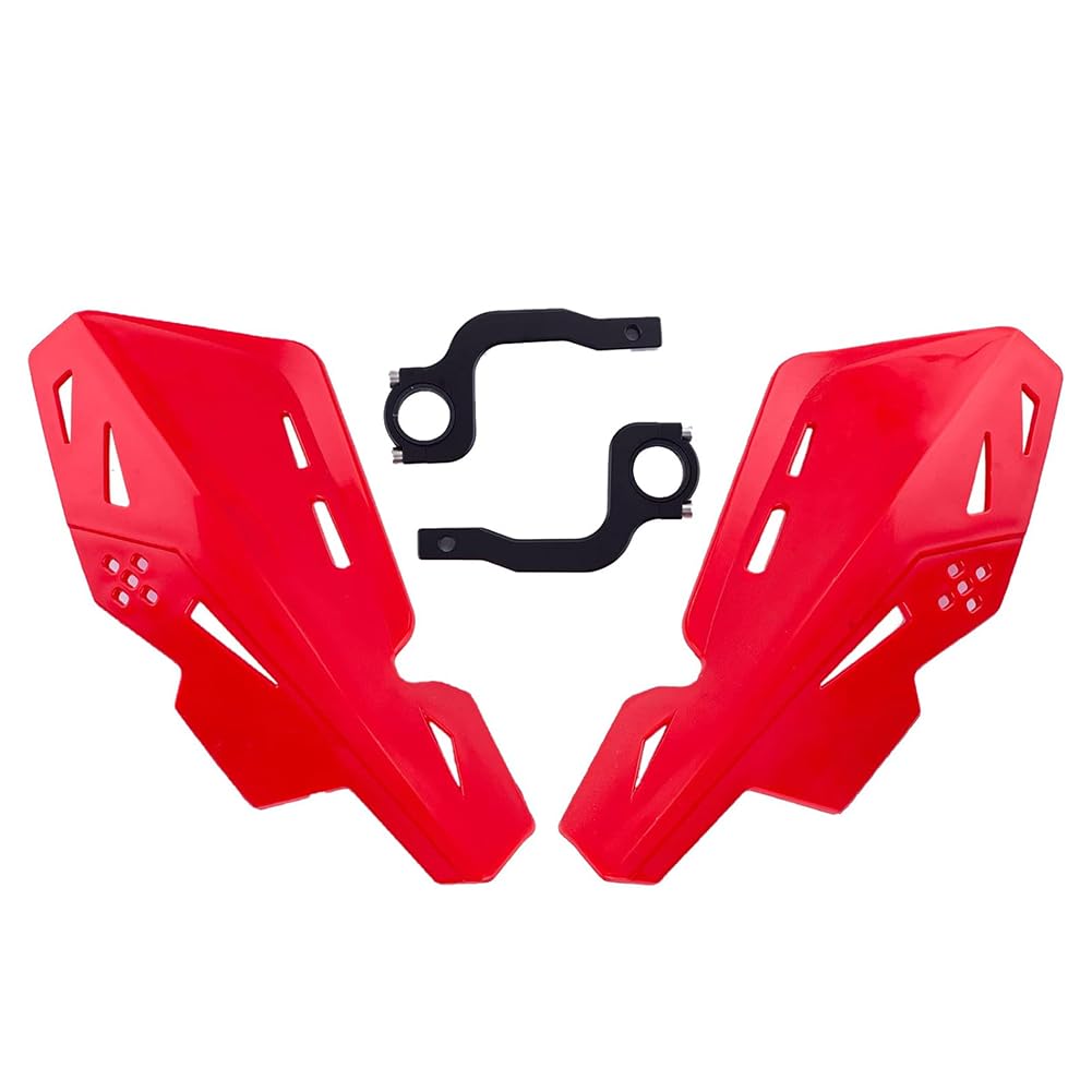 Paramani Moto per Husqvarna Fe 450 2016-2025, Antishock Antivento Impermeabile Durevole Motocicletta Paramani Flusso d'Aria Scudo,B