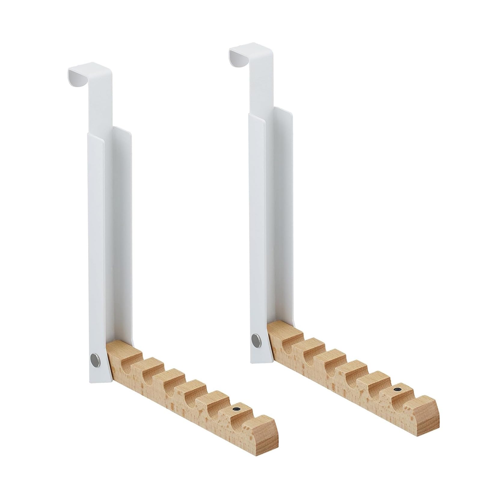 ALCXAZS Robust Drying Rack Clothing Over Door Featuring Six Slots Excellent Storage Solution For Laundry Essentials