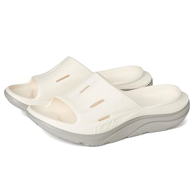 Hoka Ora Recovery Slide 3 Shoes Alabaster/Stardust