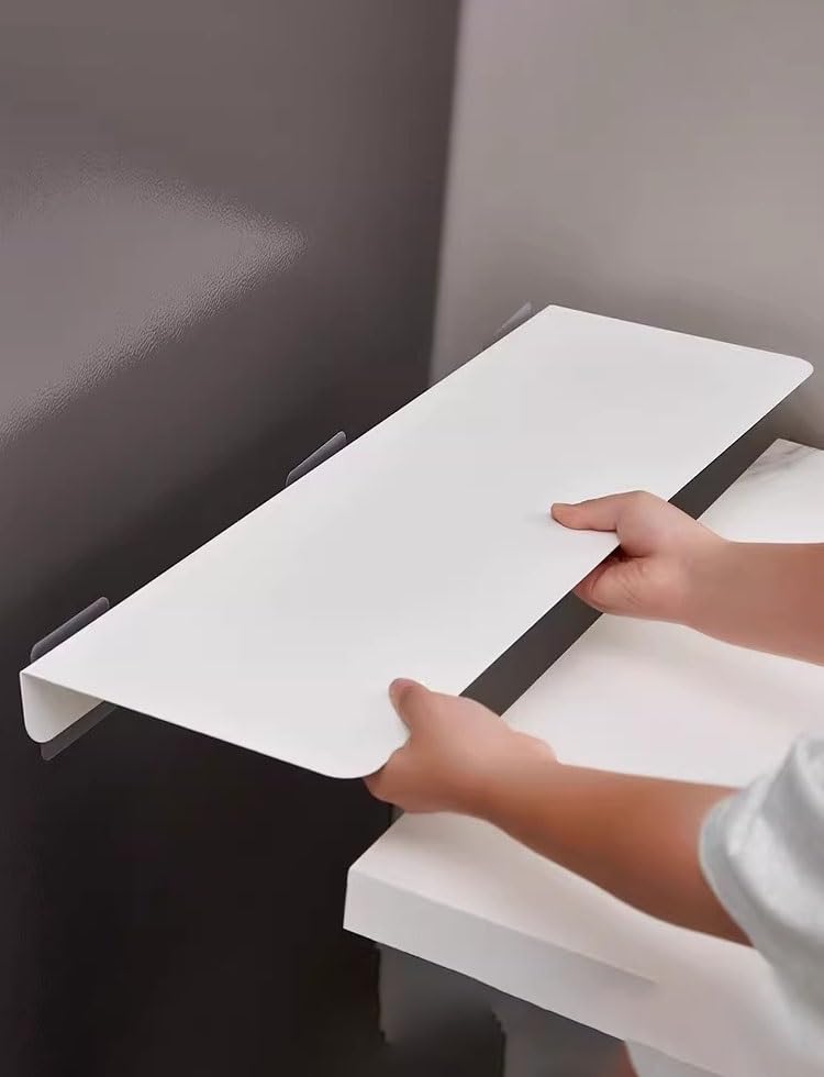 Separador de espacio con tablero de extensión lateral para encimeras de cocina y baño 6