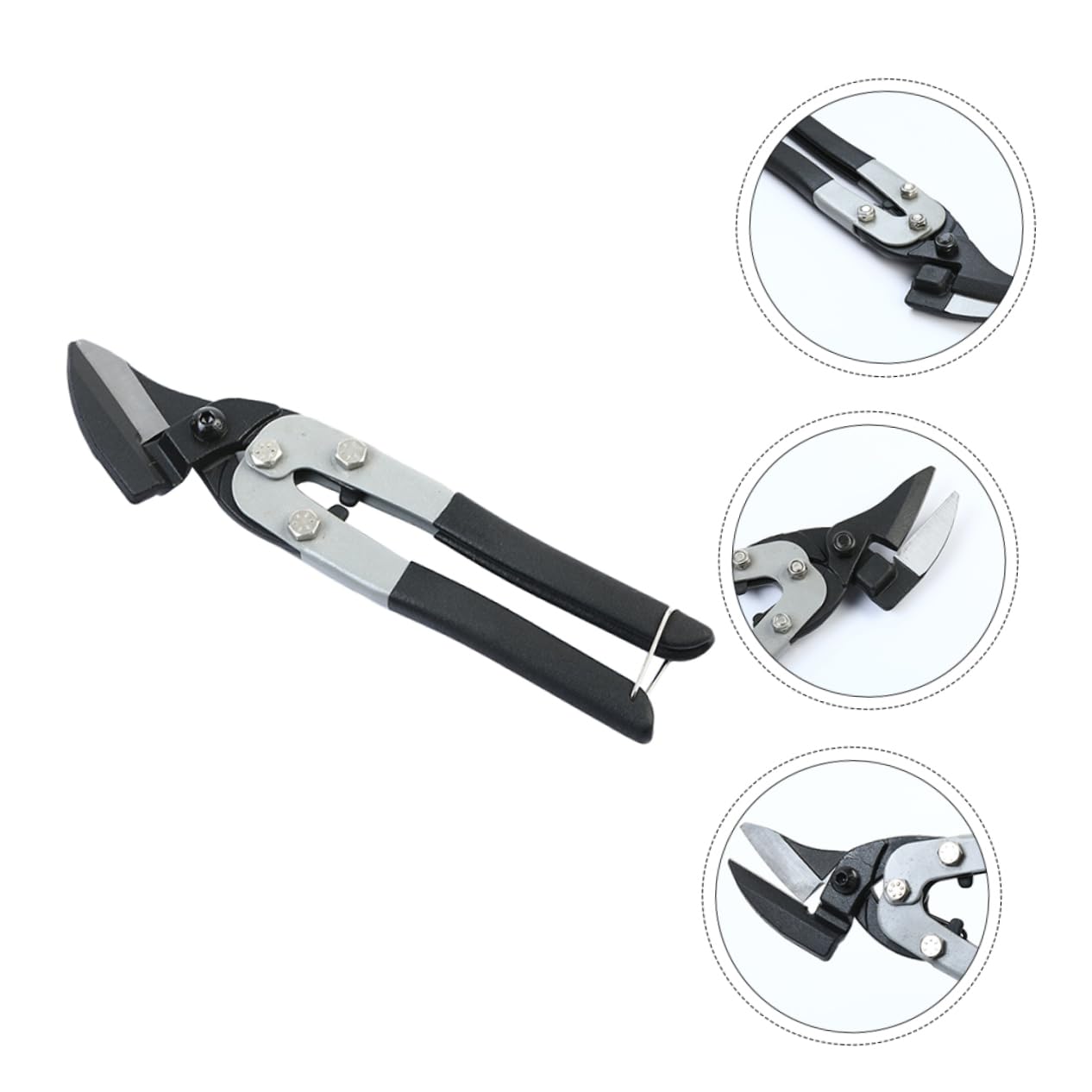 HOMSFOU 1pieza Tijeras De Acero Inoxidable Para Cortar Chapa Tijeras Multifuncionales Para Uso Industrial Cortadoras De Hojalata y Alambre Herramientas De Jardinería y Podado