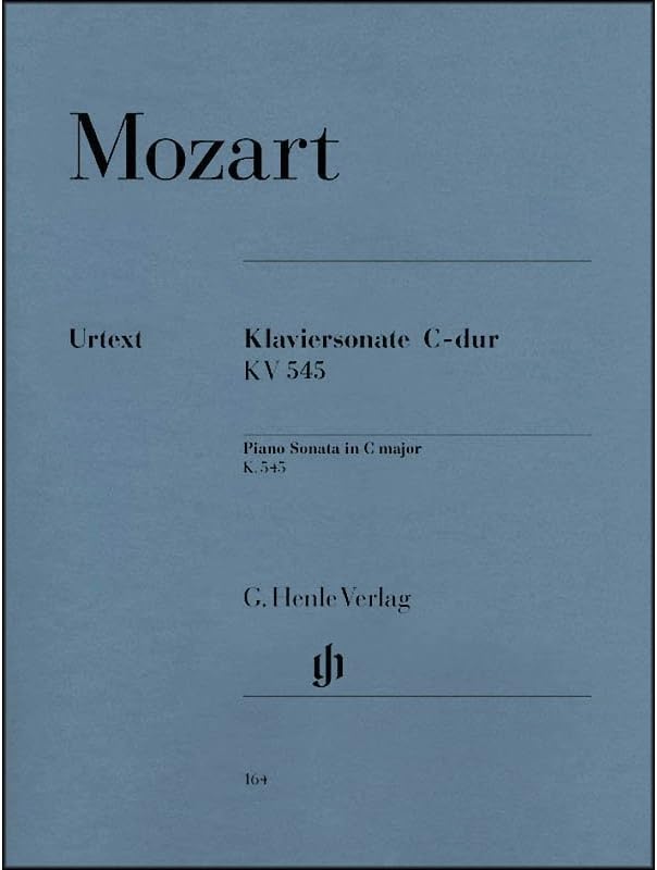 G. Henle Verlag Piano Sonata In C Major K545 (Facile) By Mozart