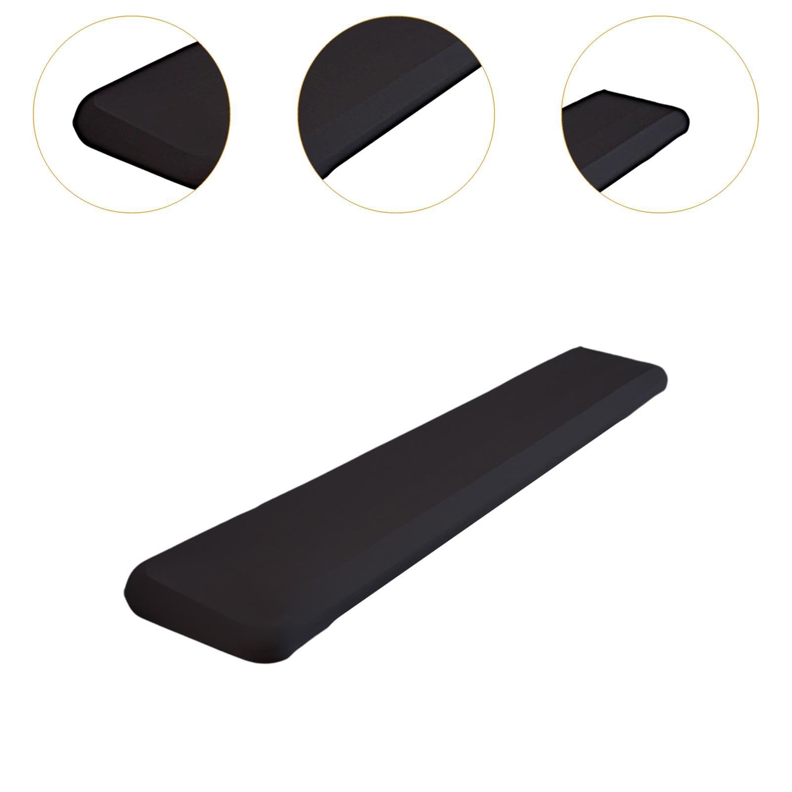 Luwecf Housse De Clavier Piano Numérique 61 Touches - Protection Anti-Poussière Noire