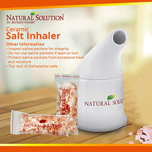 Natural Solution Organic Personal Care Travel Gift Set 2 Items | Nasal Inhaler and Ceramic Salt Inhaler - Thumbnail 7
