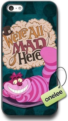 Alice in Wonderland "We're all mad here" Soft Rubber(TPU) Ph
