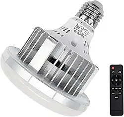 Lâmpada Alta Potência 50W E27 Softbox Bivolt Controle Remoto