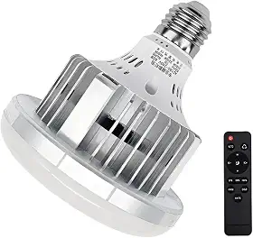 Lâmpada Alta Potência 50W E27 Softbox Bivolt Controle Remoto