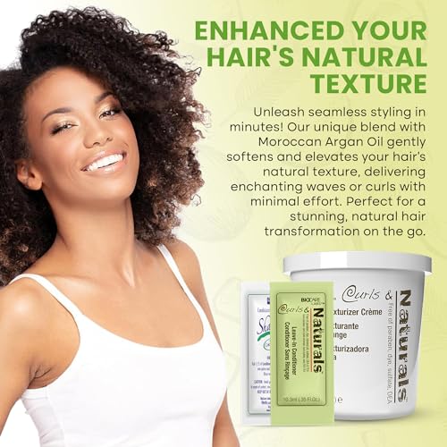 Curls & Naturals Kit de cachos de texto