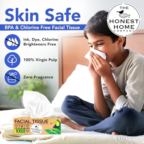Image of Honest Home Face Tissue (2 Ply) - 100 Pulls