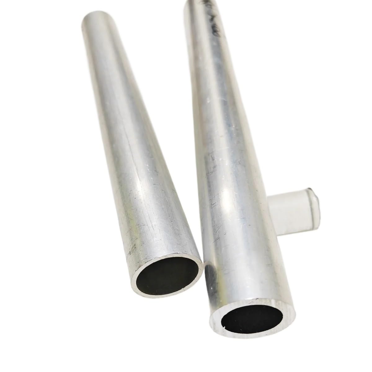 Tubo de aleación de aluminio 6063, tubo de aluminio OD22 23 24mm ID6~21mm, tubos redondos huecos rectos, Metal de plomería, se puede personalizar(OD 24 x ID 15mm)