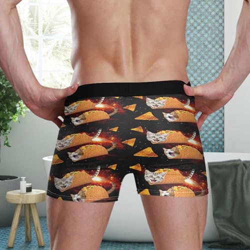 visesunny Men's Underwear Boxer Briefs Soft Breathable Underwear for Men Funny Underpants3