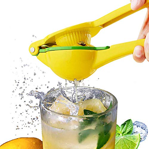 NWHEBET 2 en 1 Exprimidor zumo Manual, Exprimidor Limon Prensa para Cítricos con Doble Cuenco Que Permite Exprimir Limón Lima y Otros Cítrico Lemon Squeezer