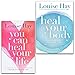 Produktbild Louise Hay Heal Your Body Series 2 Books Collection Set (Heal Your Body, You Can Heal Your Life)