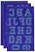 Dritz Iron-On Letters 1 3/4" Royal Blue