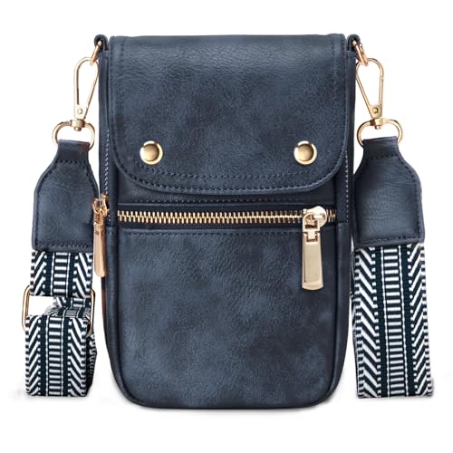Small Crossbody Bags for Women, Cell Phone Wallet Purses with Card Slots and Adjustable Strap for Travel Casual