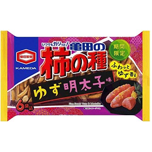 亀田製菓 亀田の柿の種 ゆず明太子味