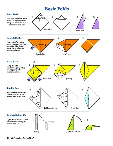 Origami Fold-by-Fold: Building Skills One Step at a Time from Beginner to Advanced (Dover Crafts: Origami & Papercrafts) - Image 7