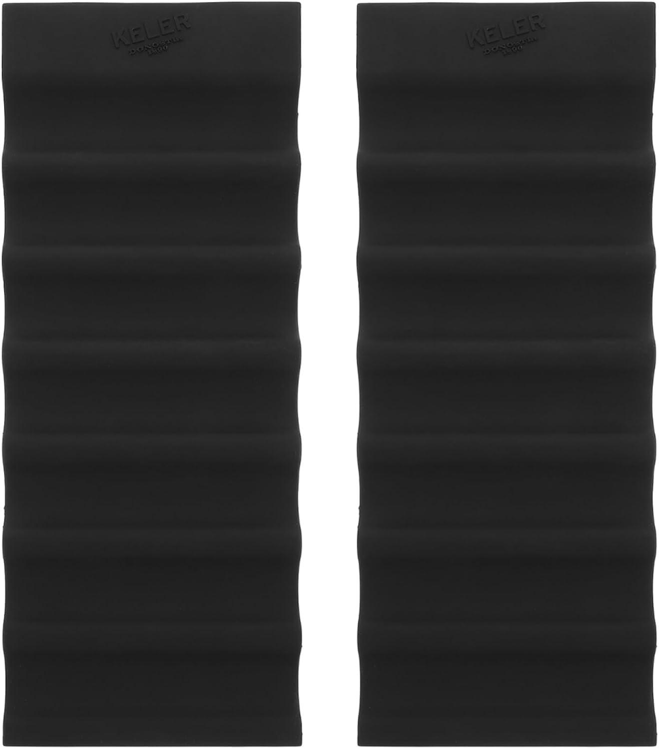 MAGICLULU Beer Cushion Refrigerator Organizer 2 Pack - Non-Slip Stackable Fridge Drink Storage Pads for Beer Soda Cans - Kitchen Pantry Freezer Beverage Storage Solution