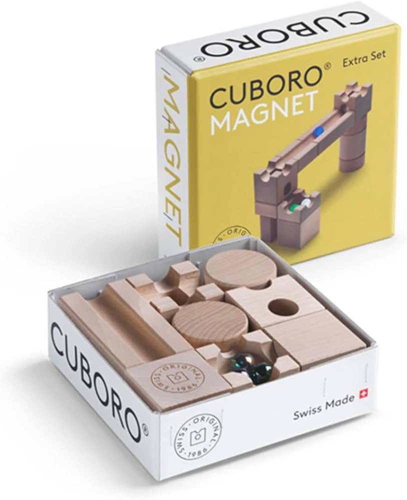 Amazon.com: Cuboro Magnet Marble Run Game - The Extra Set for