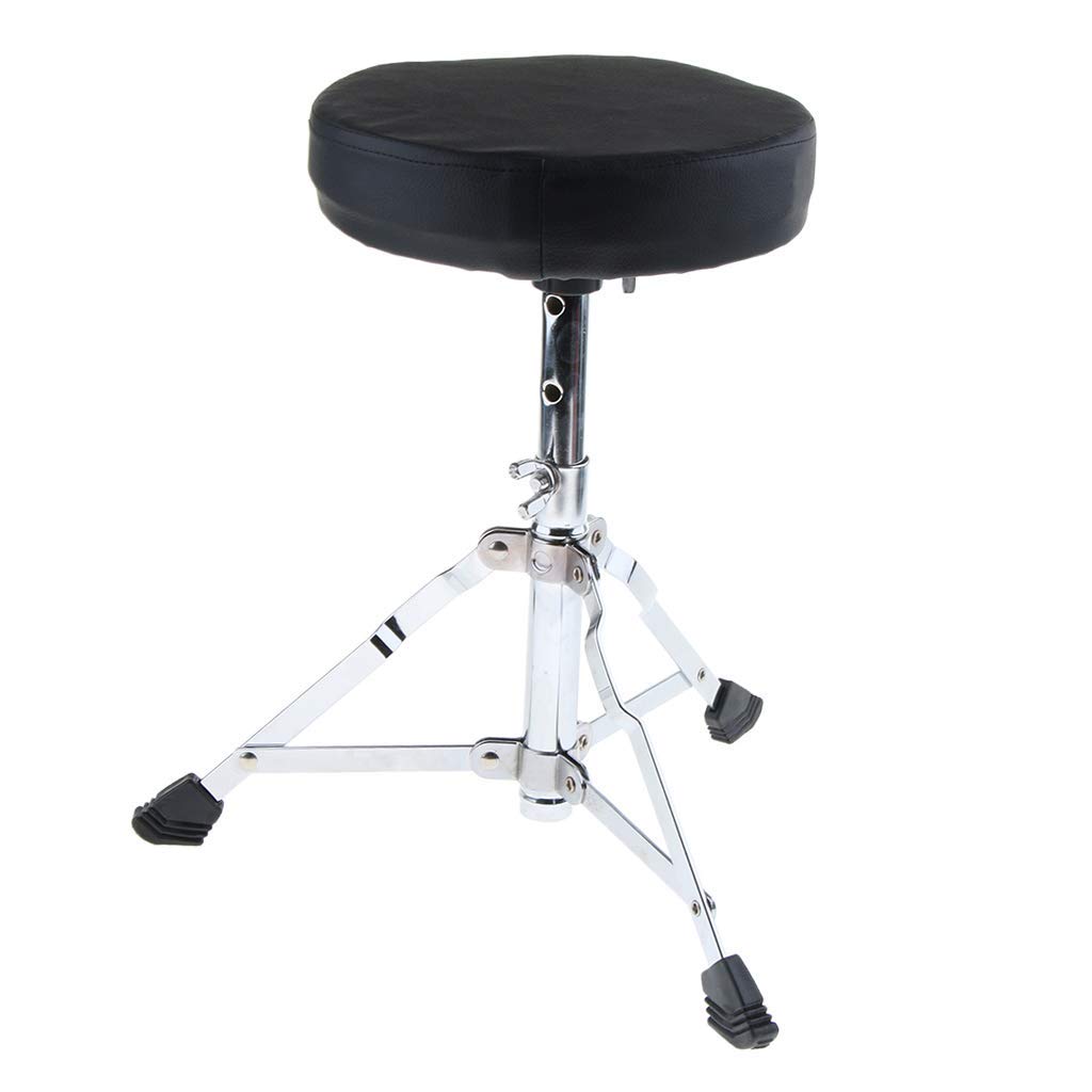 Höhenverstellbar Schlagzeughocker Drumhocker Schlagzeug Hocker Drummersitz