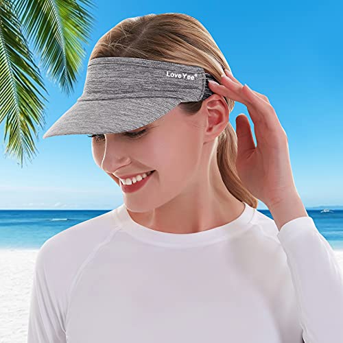 Loveyee Sports Sun Visor Hats For Women And Men,2Pcs Tennis Visor For Women Hiking #TOP7
