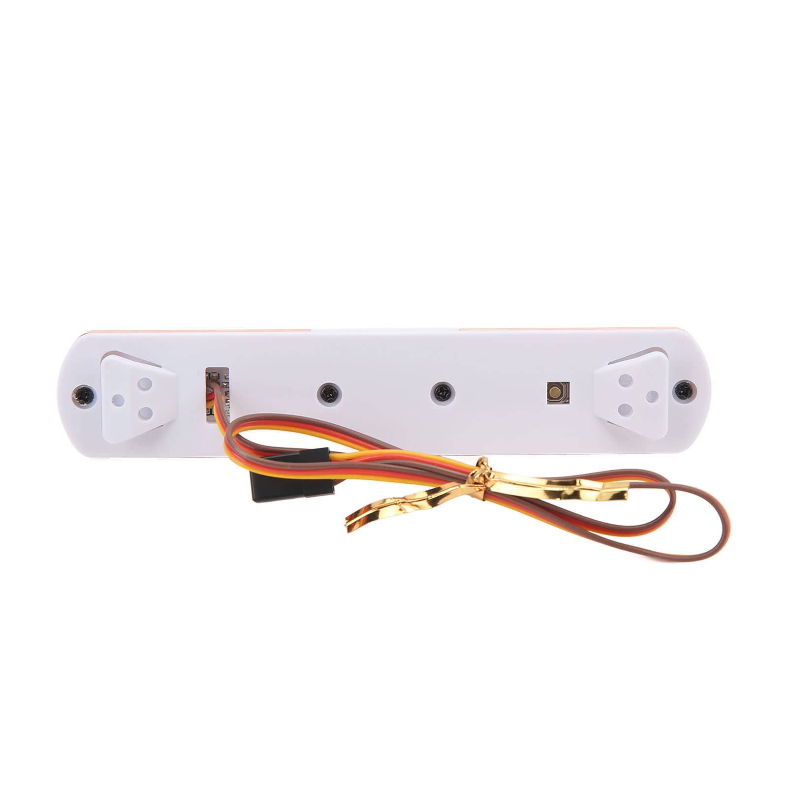 Luz de Policía LED RC, 4 Modos de Flash Rojo y Amarillo, Luces Alarmantes para Coches RC, para Modelos 1/8 y 1/10, for Aficionados en Competiciones y Juegos al Aire