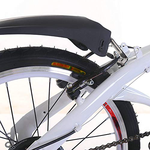 Vouwfiets, Heren Dames Vouwfiets + 20 in City Vouwbare Mini Compacte Fiets Urban Commuter Adult Cruiser Bike - Afbeelding 4